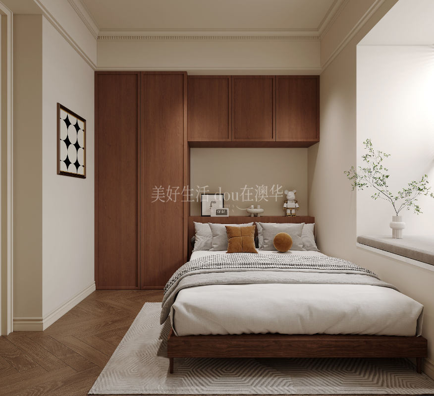龙城汇萃园装修,中古风