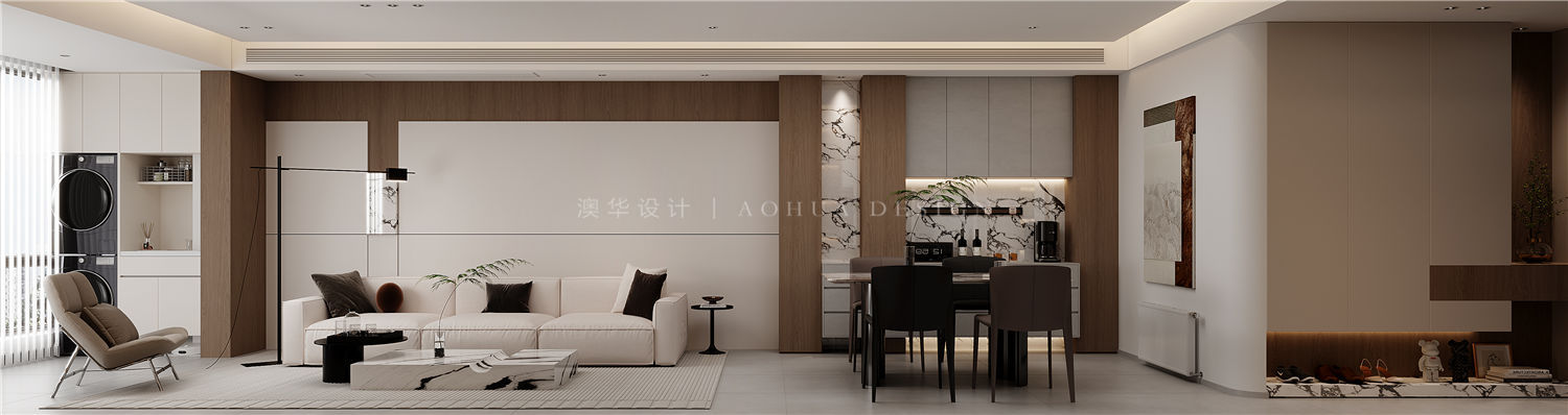 成园小区装修,意式极简