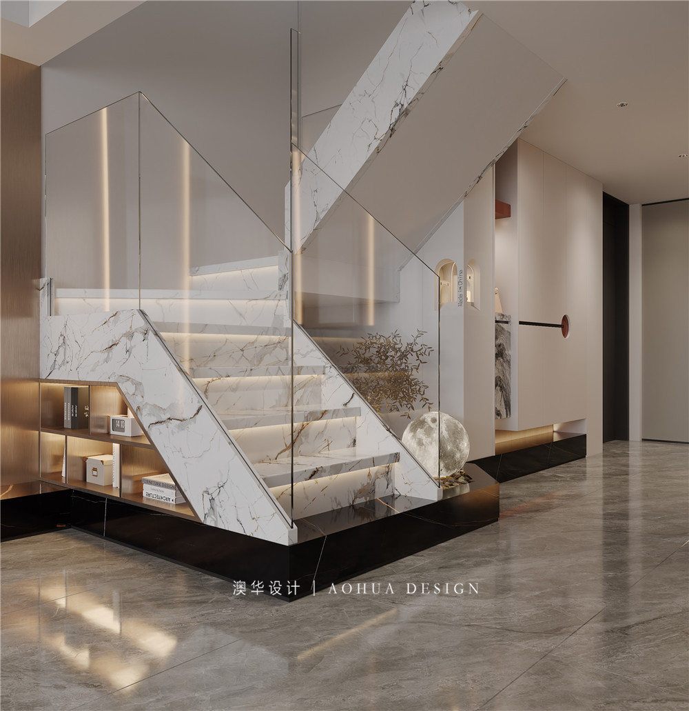 禹洲新希望·雍禧兰台装修,现代轻奢风格