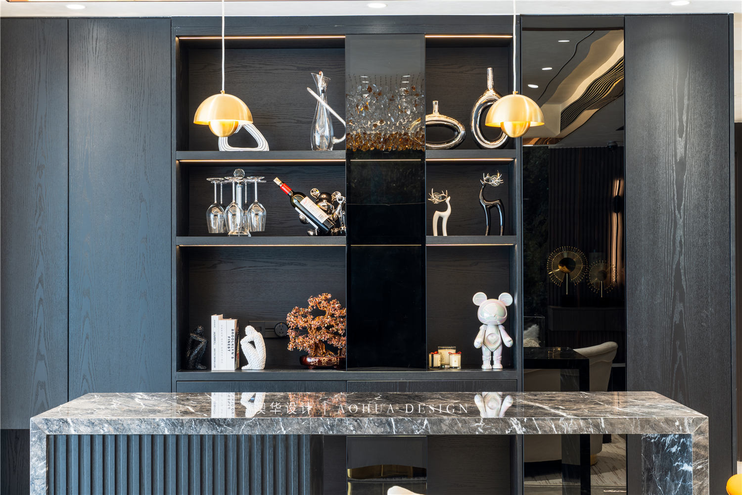 招商江山风华装修,意式轻奢风