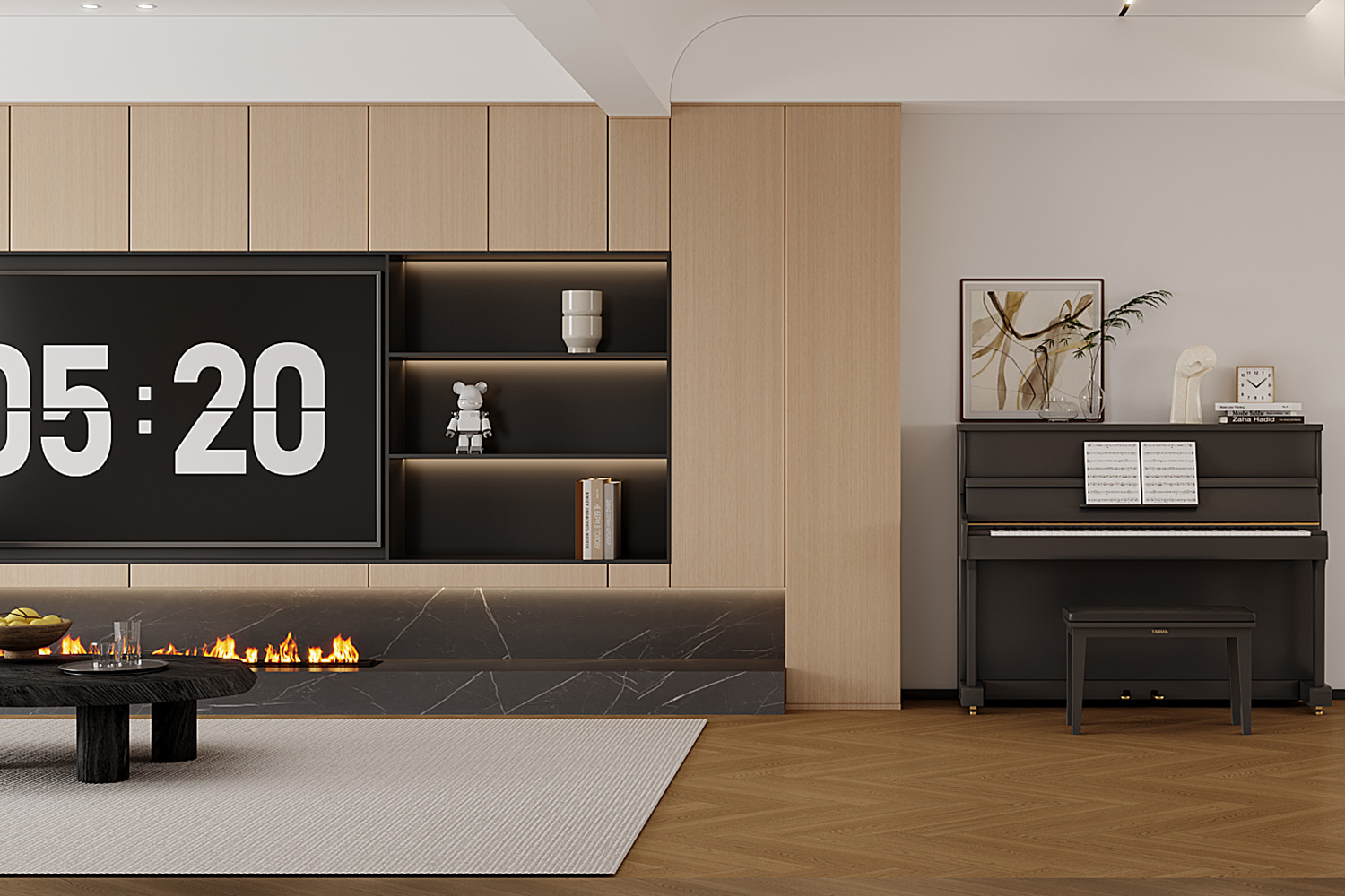 三阳金城装修,原木风装修