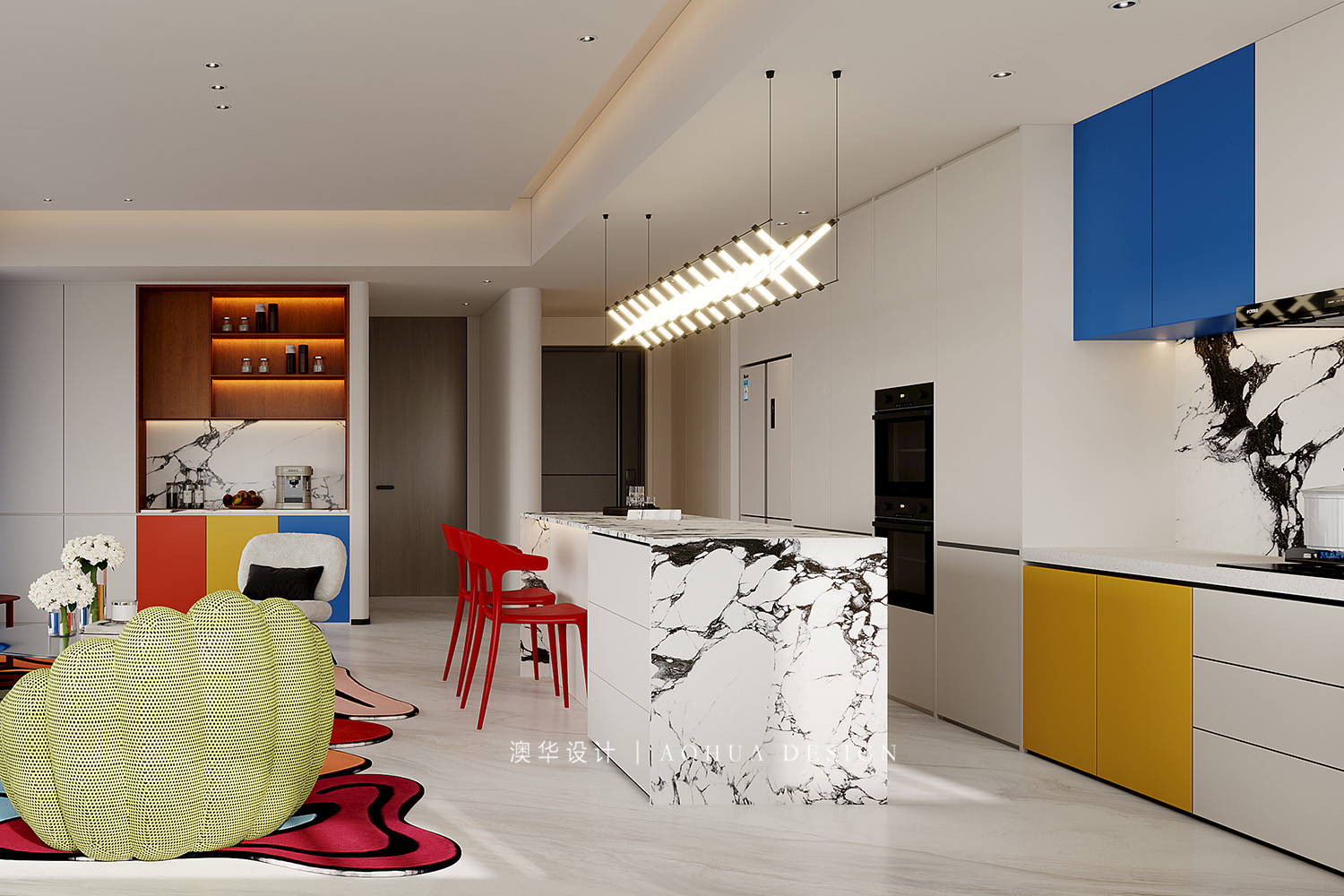 武汉长江中心装修,大平层装修