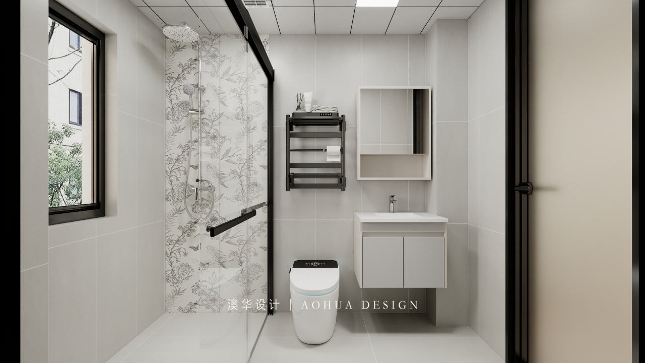 东方海棠花园装修,大平层装修