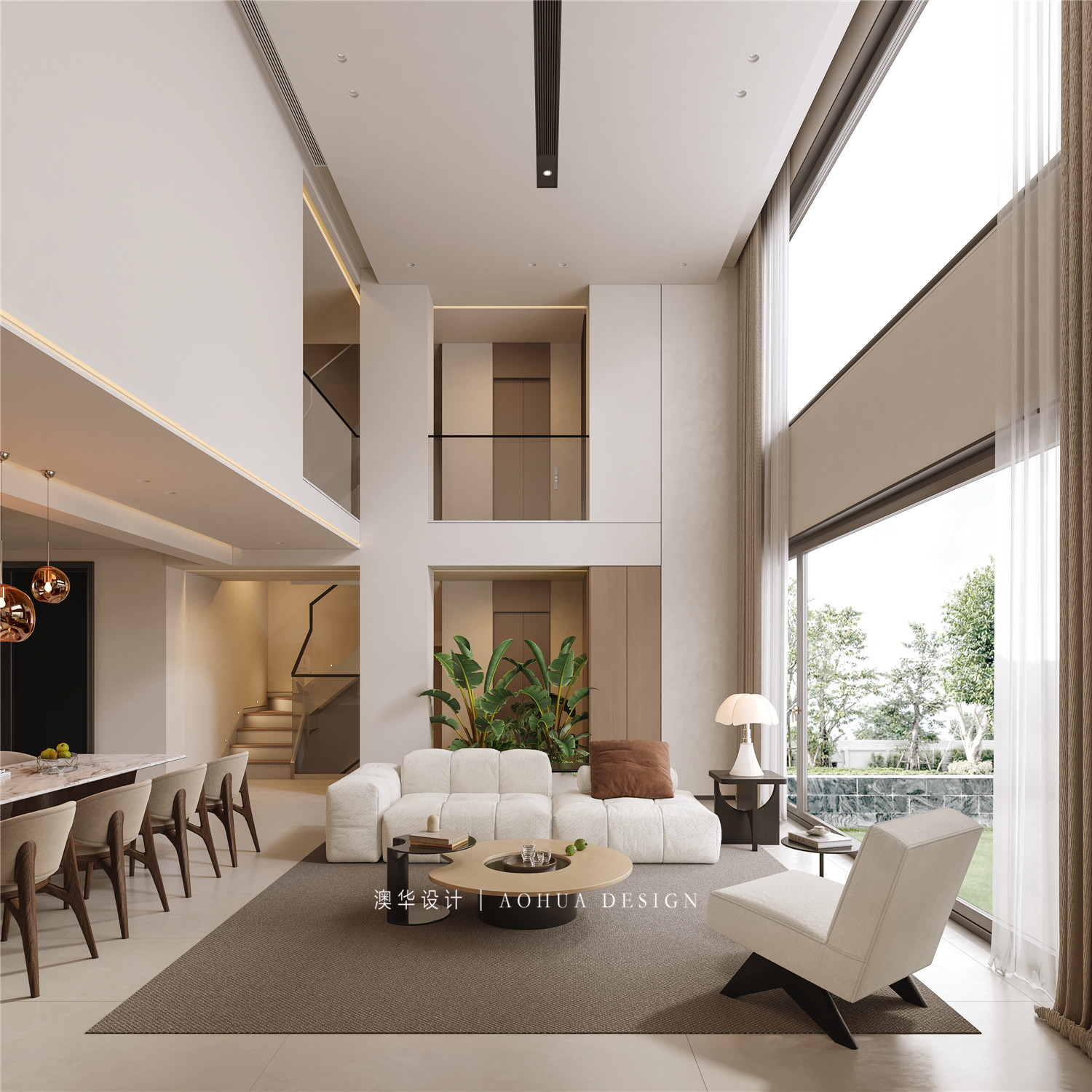 原木风装修,别墅大宅设计