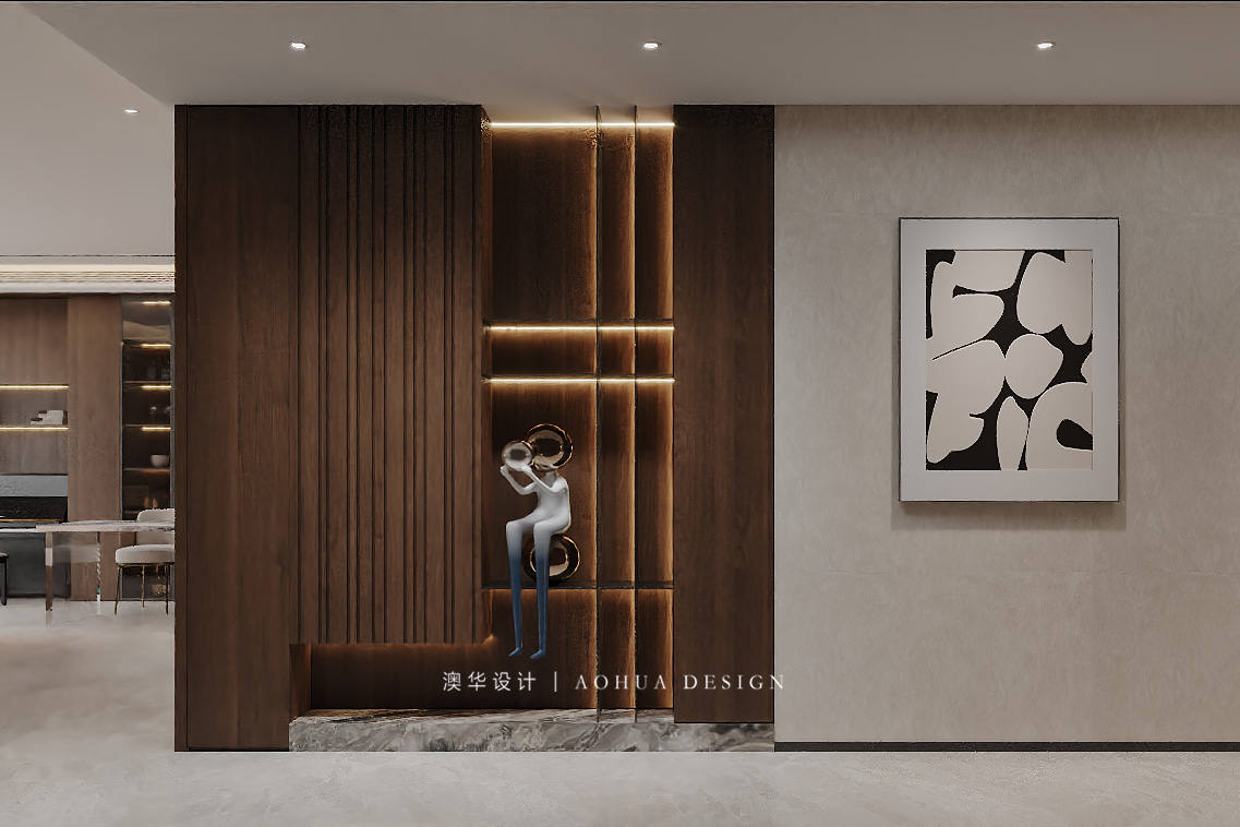 大平层装修,武汉室内设计