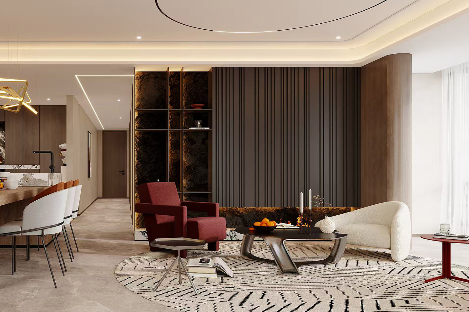 城投联投誉江南装修,意式轻奢风格