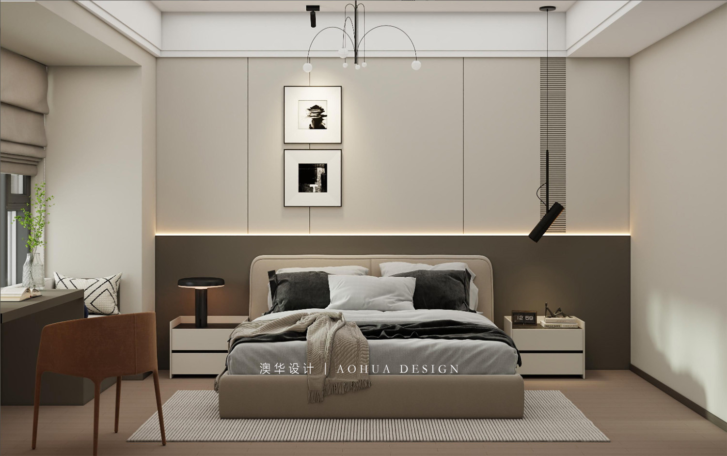 城投联投江南岸装修,现代风格设计