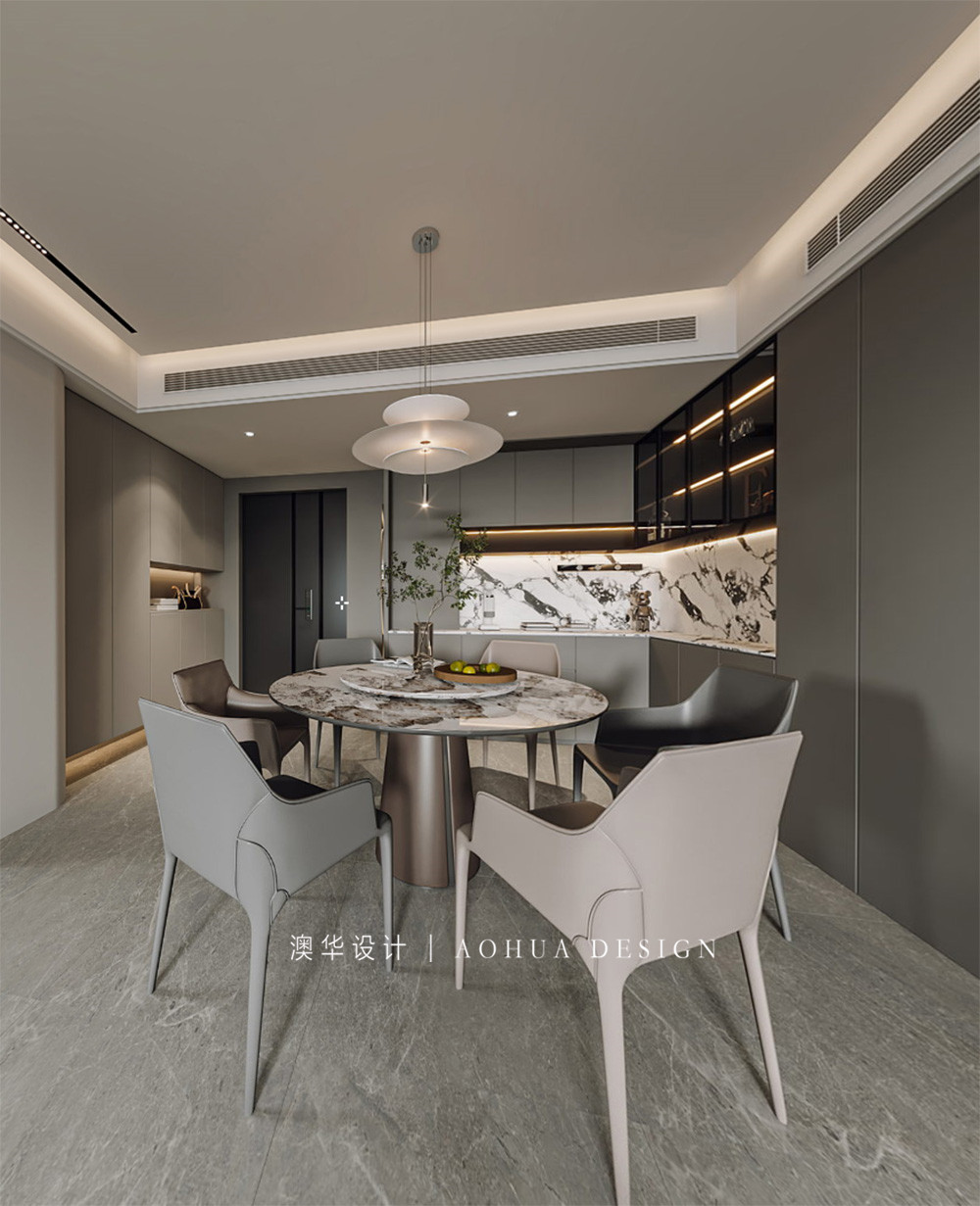 城投联投江南岸装修,现代风格设计