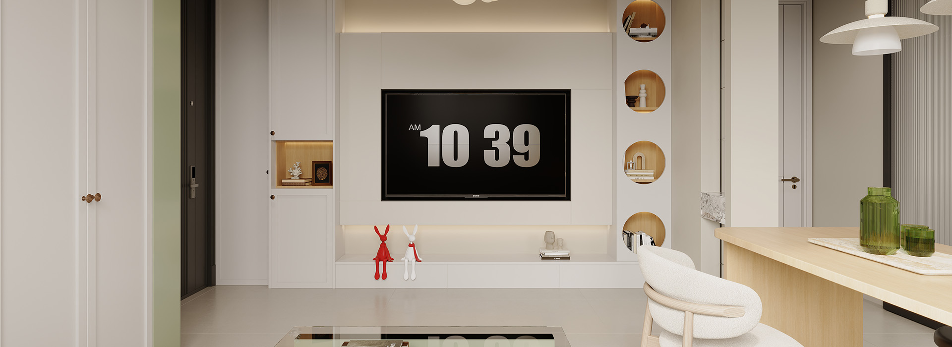 富豪花园装修,旧房全改