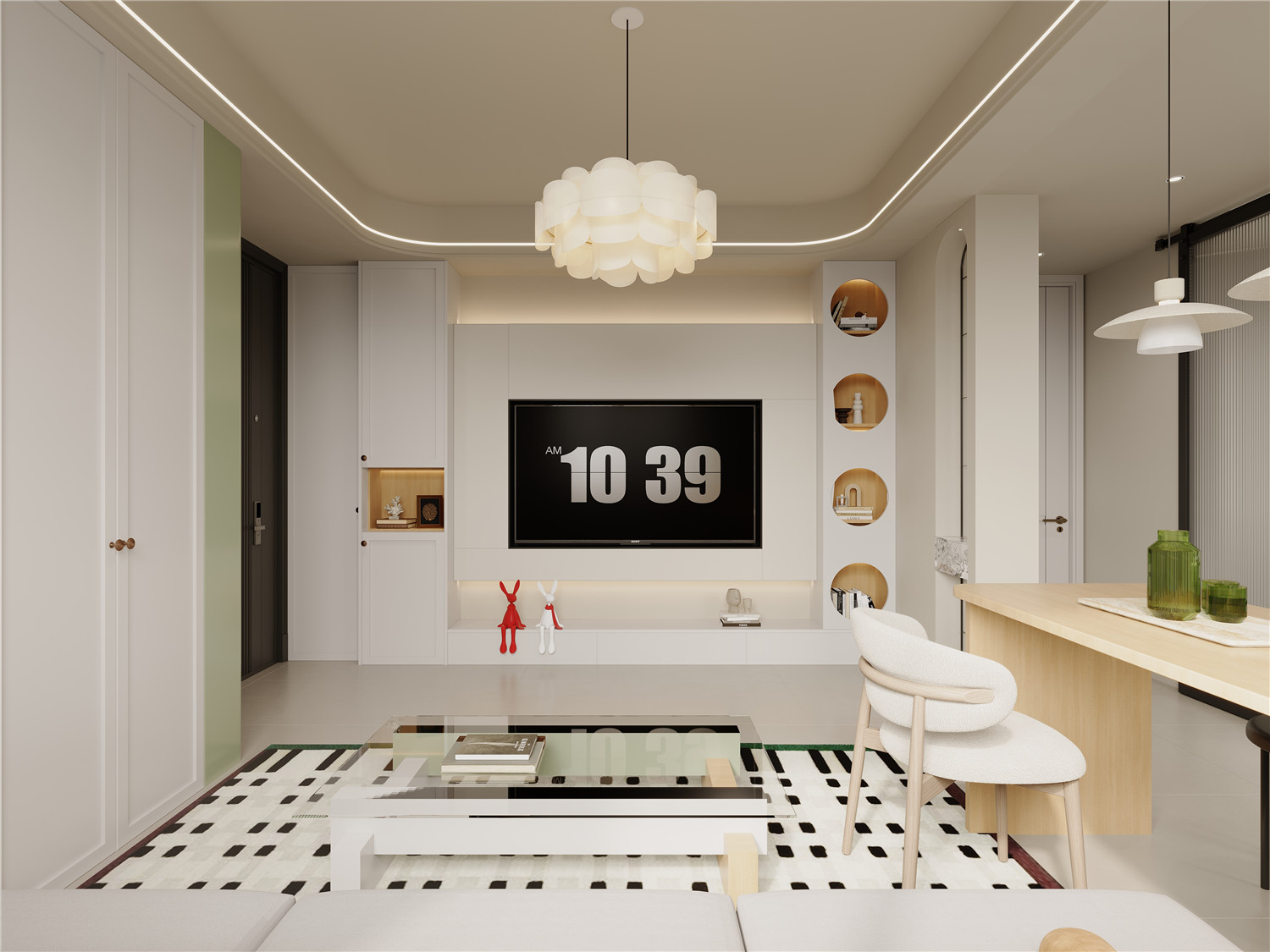 富豪花园装修,旧房全改