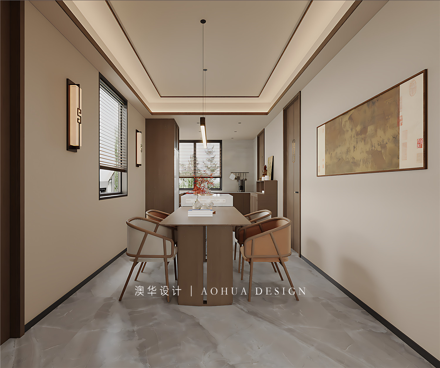 新中式风格,老房翻新