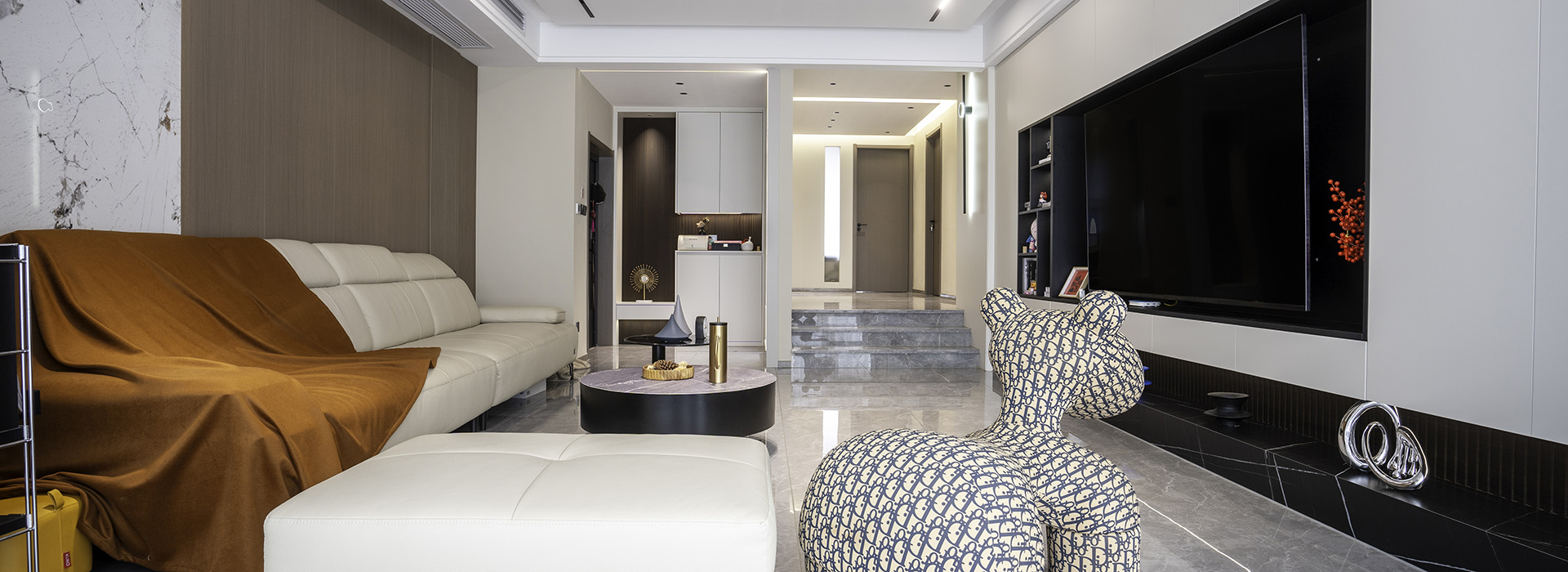 名雅居装修,现代轻奢风格