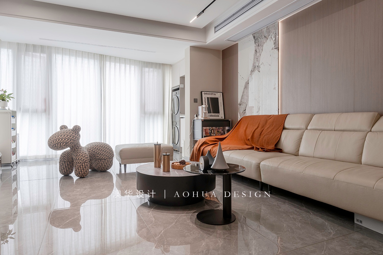 名雅居装修,现代轻奢风格