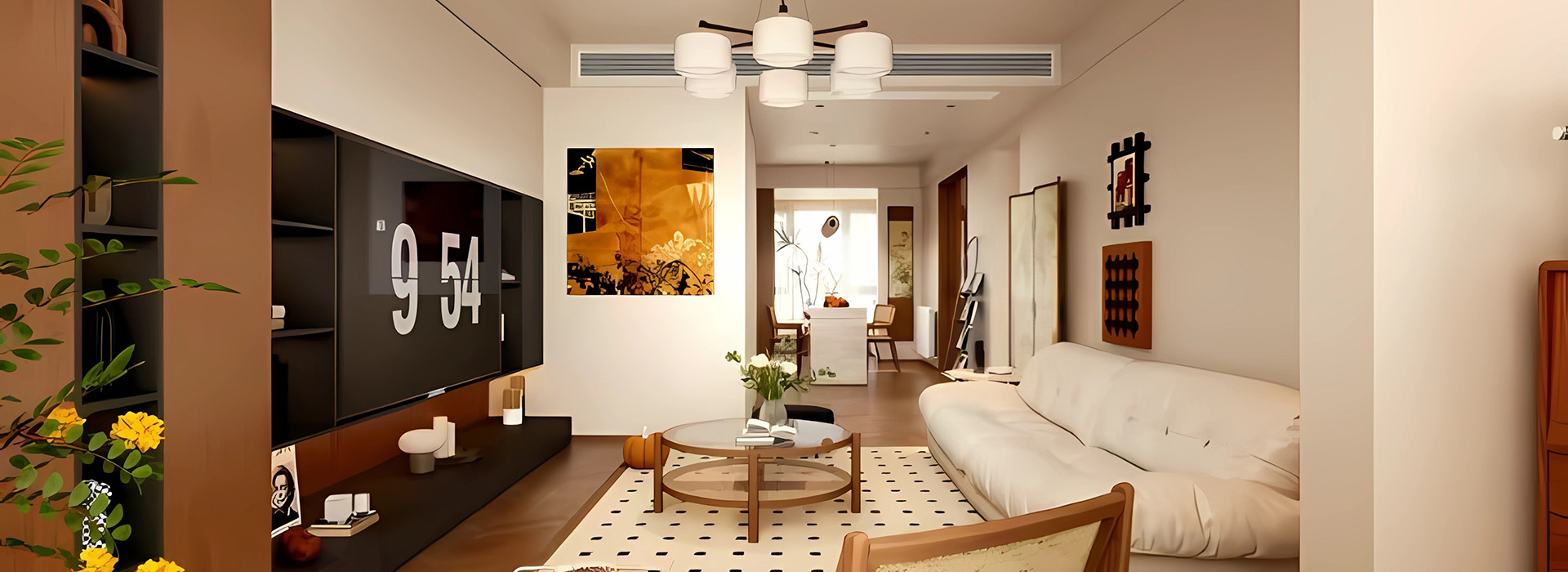 南国明珠装修,中古风装修