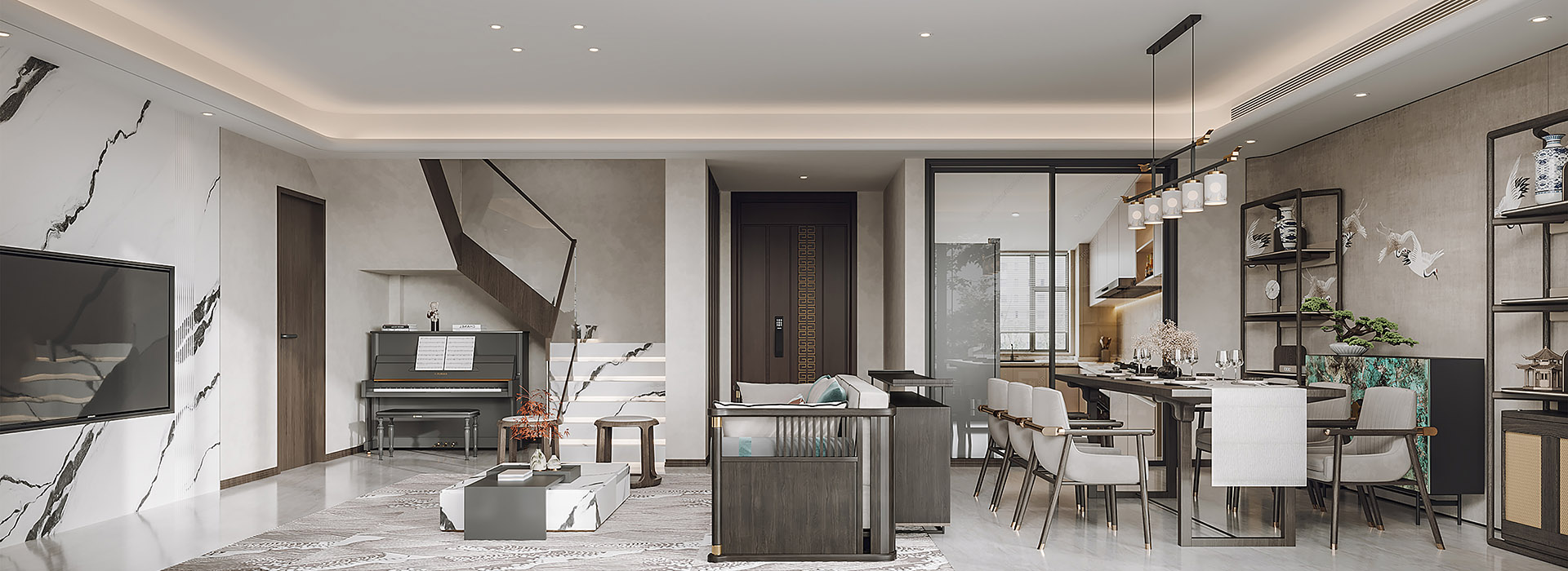 孔雀城江澜赋装修,别墅装修设计