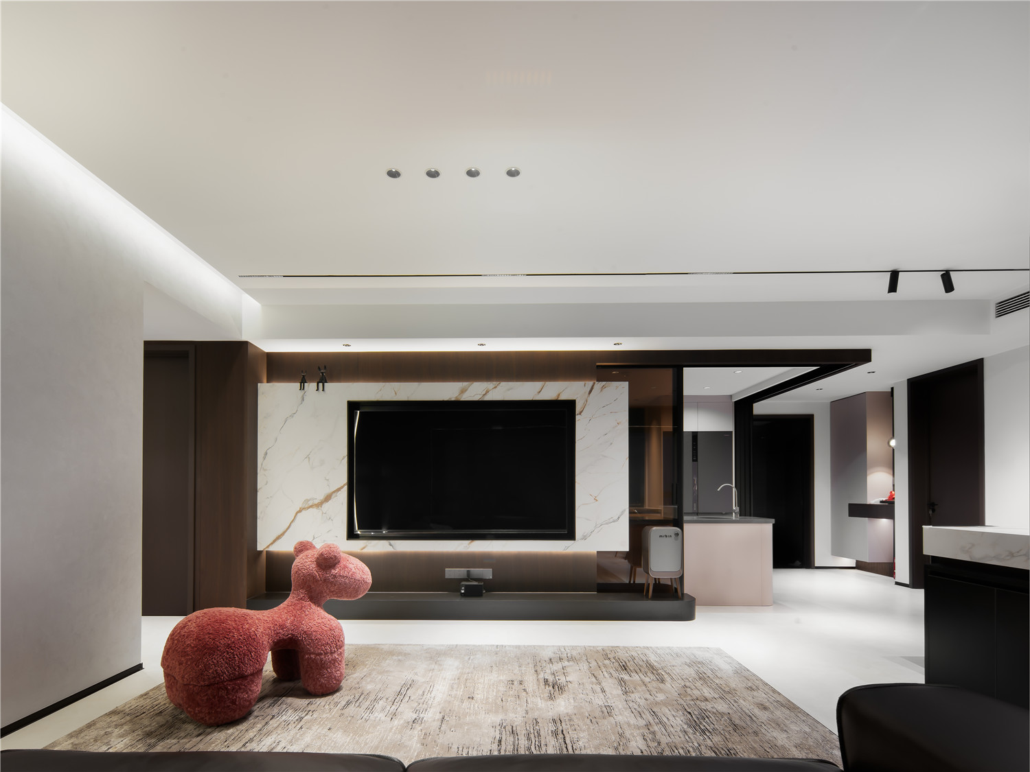 金地兰亭长江序装修,意式轻奢风格