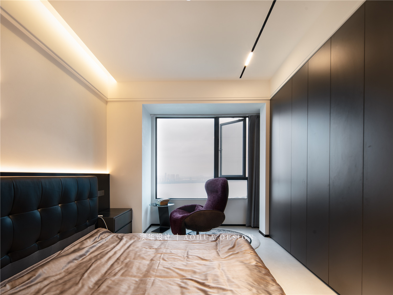 金地兰亭长江序装修,意式轻奢风格