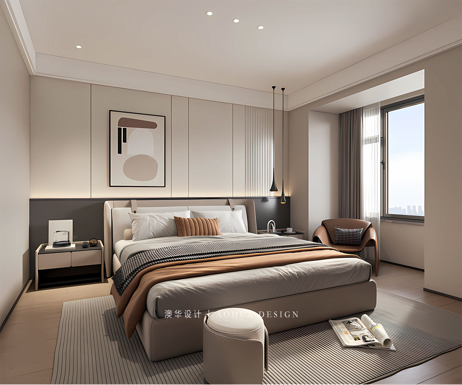 轻奢风格装修,武汉装修设计