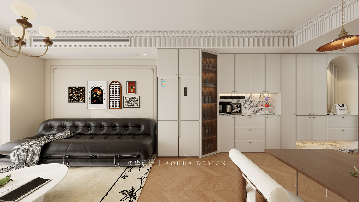 汉口1872装修,轻法式风格