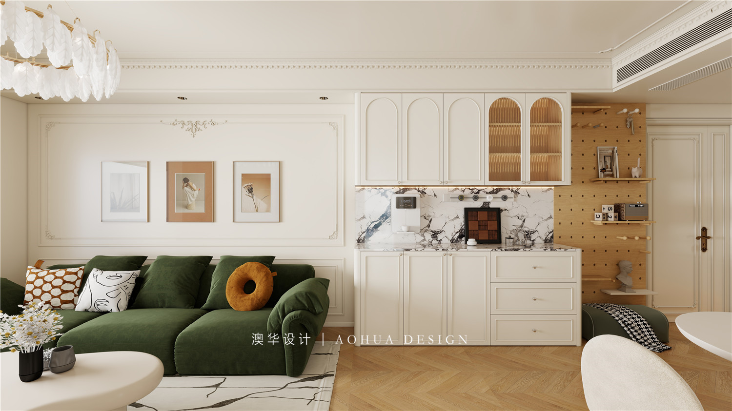 汉口1872装修,轻法式风格