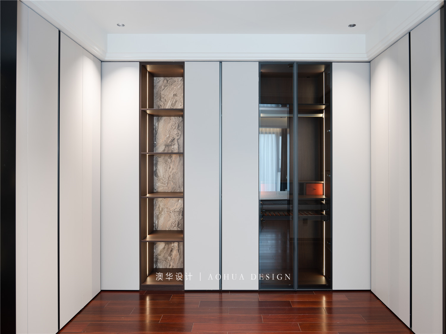 世茂天胤装修,意式极简风格