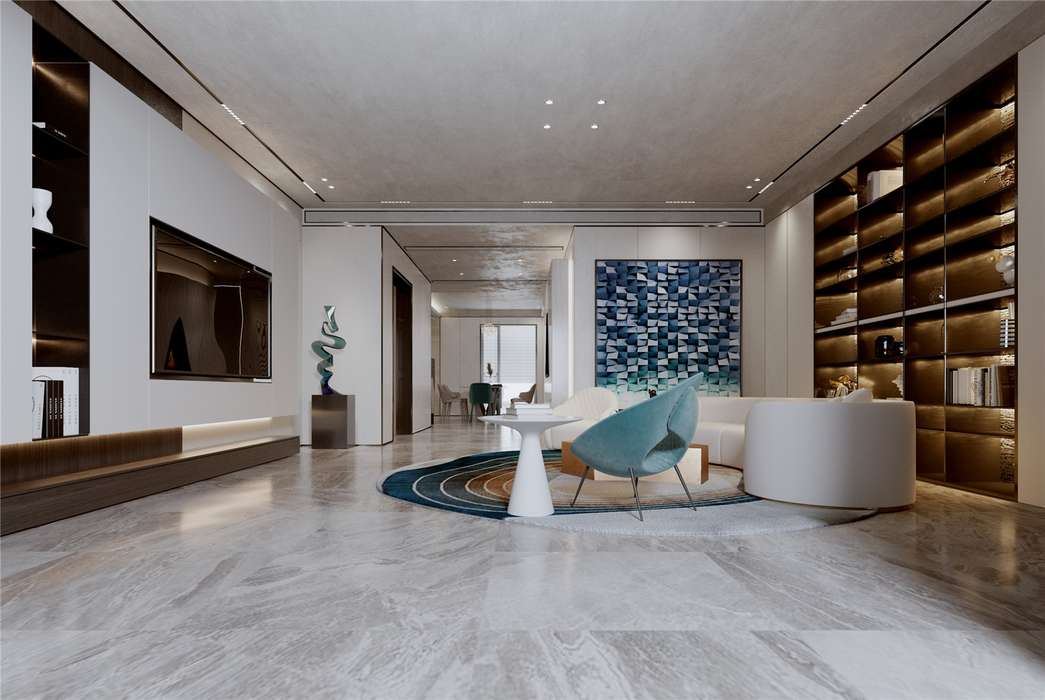 融创壹号院装修,大平层装修