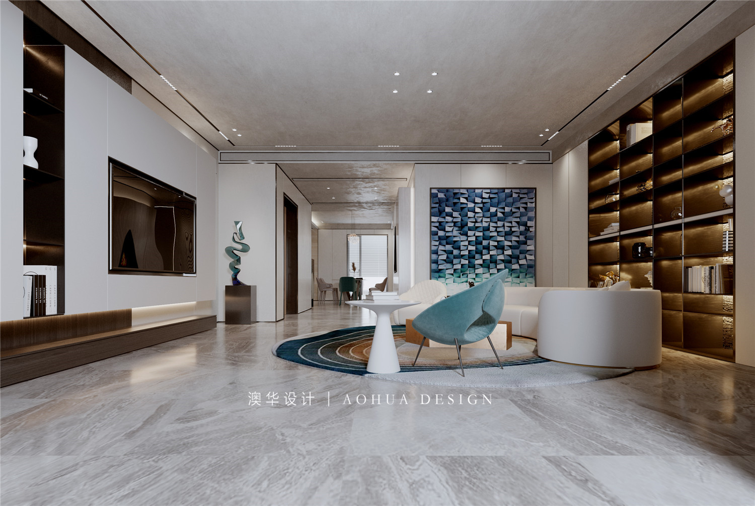 融创壹号院装修,大平层装修