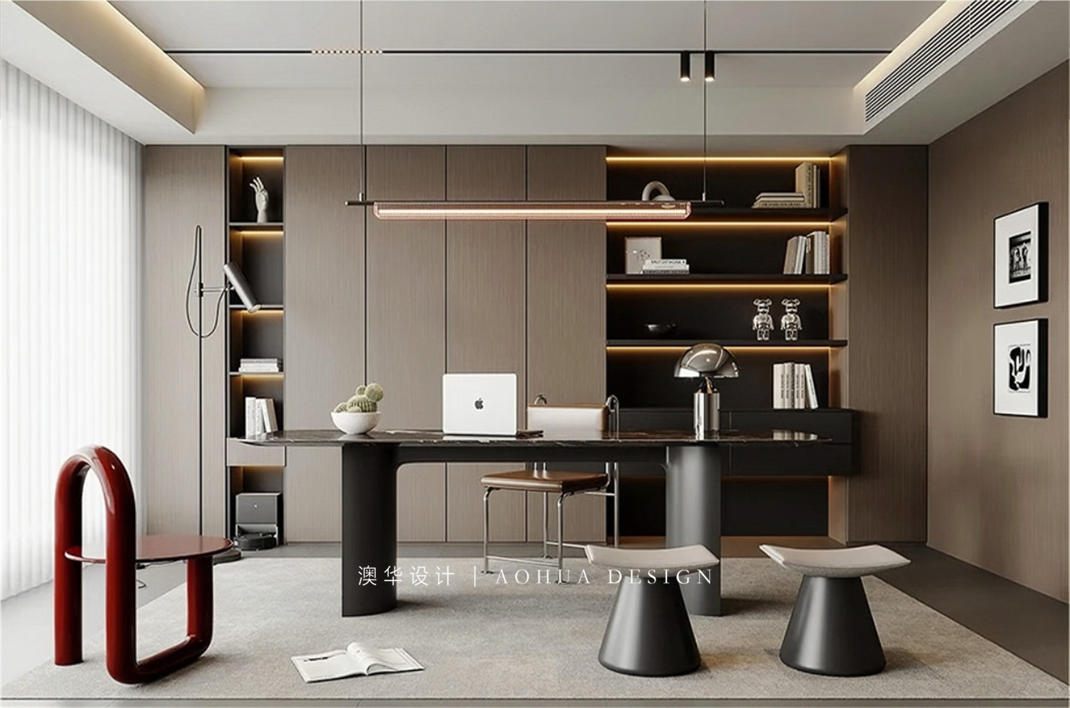 现代简约风格,武汉室内设计