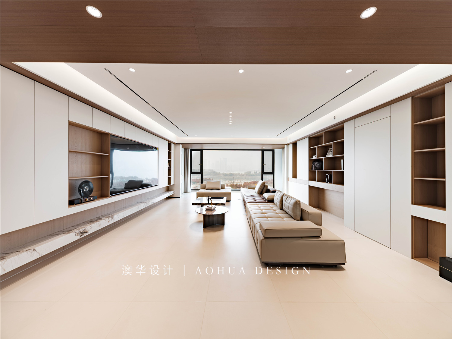 大户型装修,现代轻奢风格设计