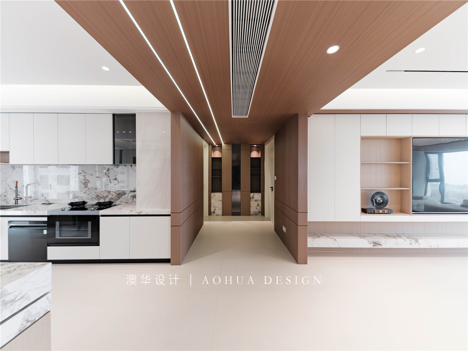 大户型装修,现代轻奢风格设计