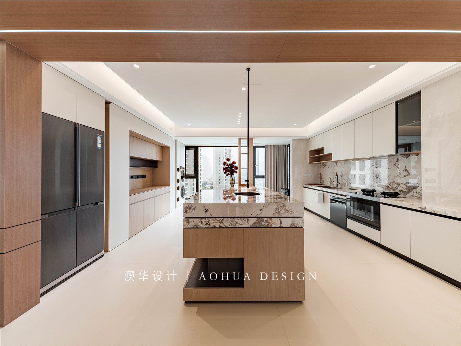 大平层设计,轻奢风装修设计