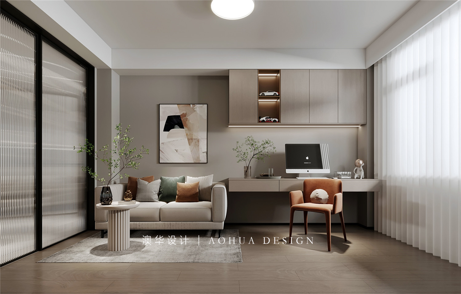 武汉家装设计,三居室装修