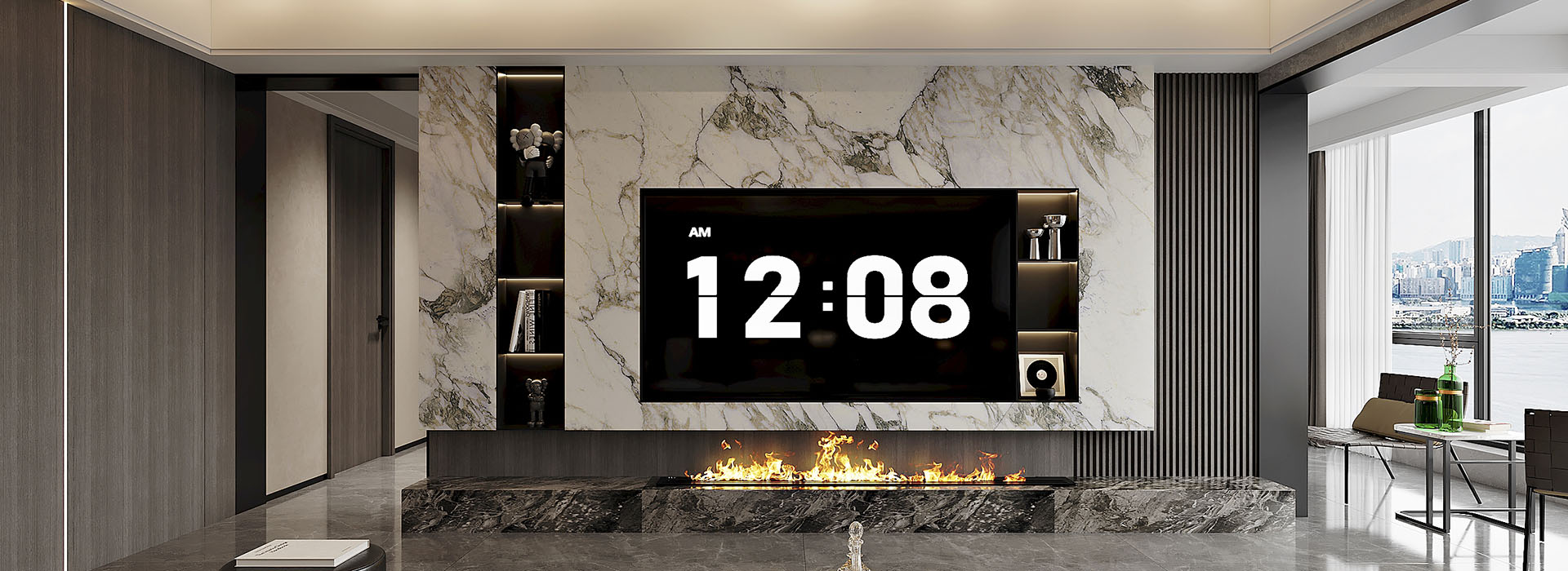 世茂锦绣长江装修,大平层装修设计