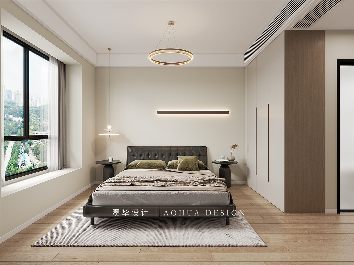 旧房改造,奶油风设计