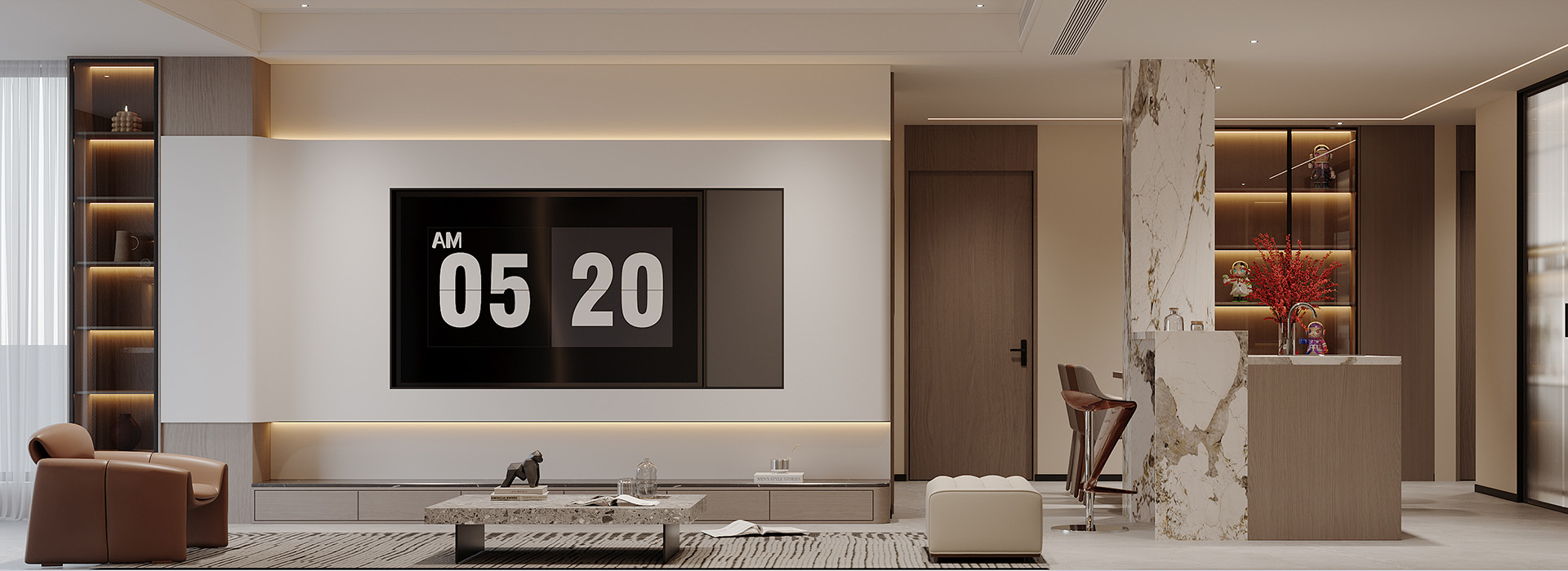 百瑞景装修,意式现代风格