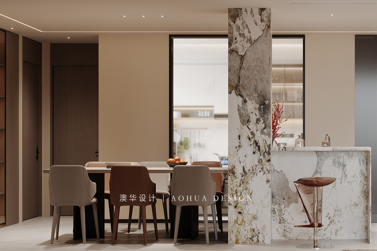 百瑞景装修,意式现代风格