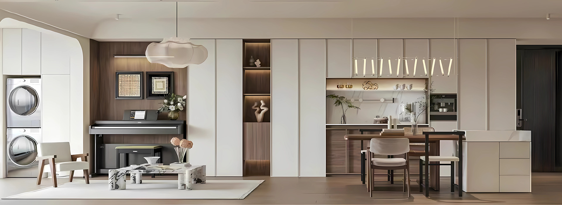 中建大公馆装修,中古风设计