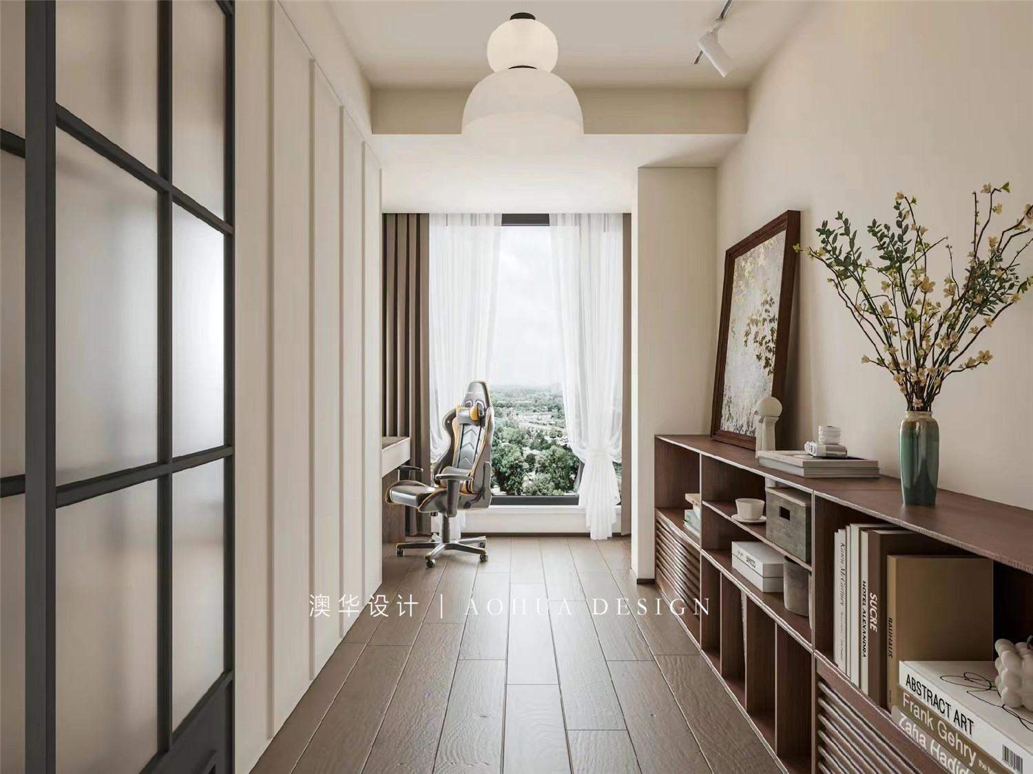 中建大公馆装修,中古风设计