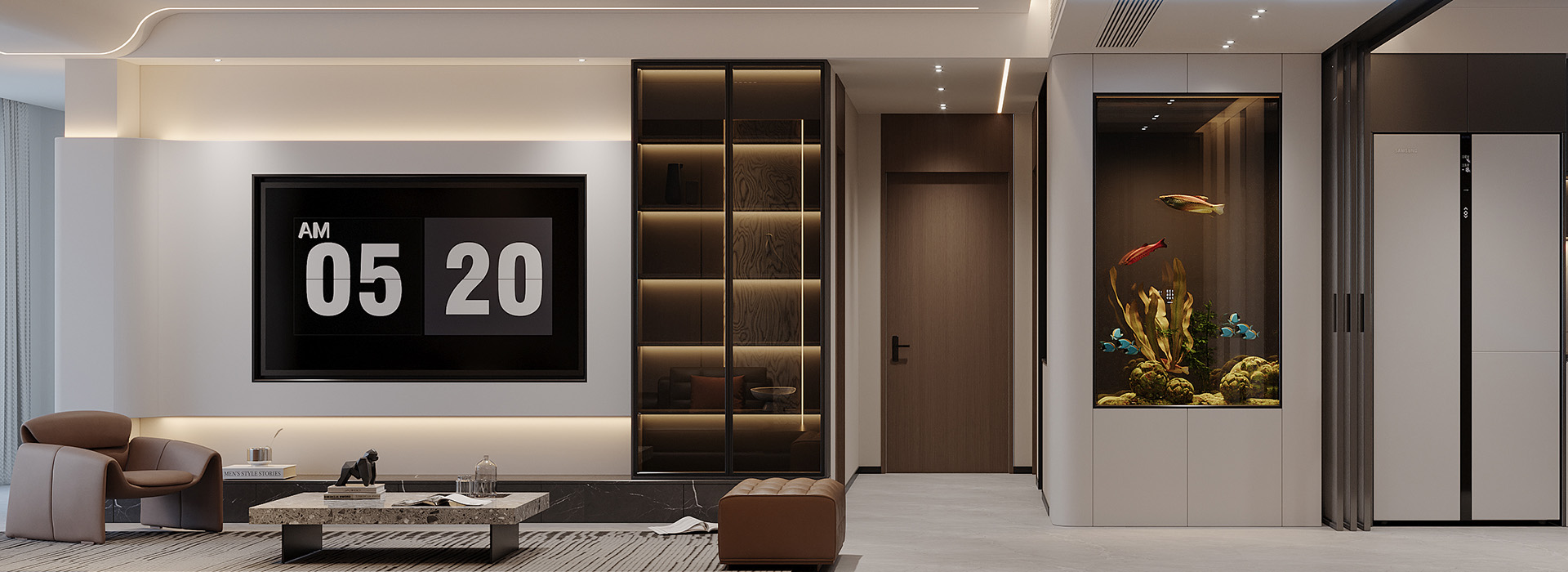 东原启城装修,大平层装修设计