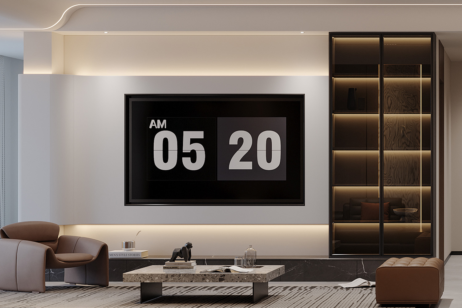 东原启城装修,大平层装修设计