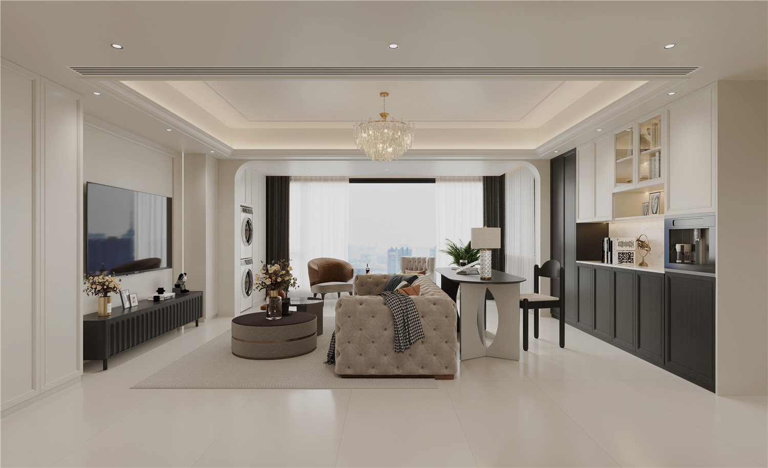 华侨城红坊装修,美式风格设计