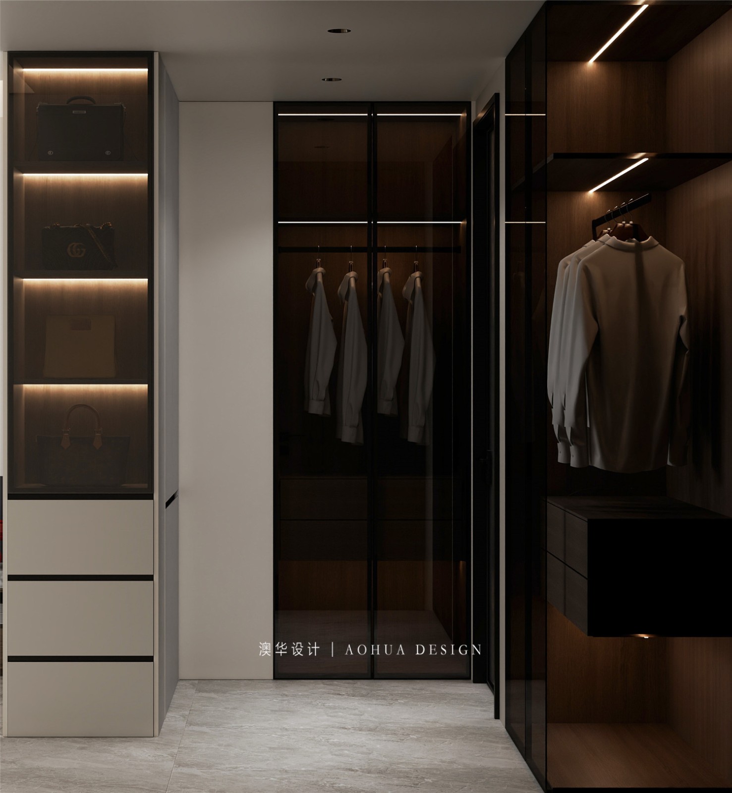 武汉润府装修,意式轻奢风格 武汉润府装修,意式轻奢风格